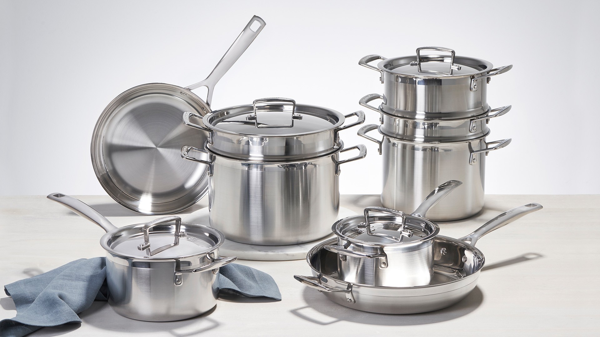 Stainless steel pots in oven cheap